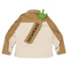 Pokemon Made Utility Brown and White Jacke