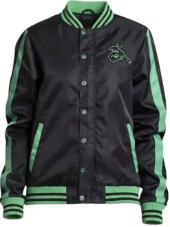 Pokemon Rayquaza Varsity Black Jacket