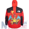Pokémon x North Face Mountain Red Jacket Back View