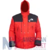 Pokémon x North Face Red Mountain Jacket Front View