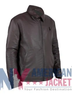Ralph Lauren Polo Leather Brown Jacket