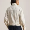 Ralph Lauren White Denim Trucker Jacket