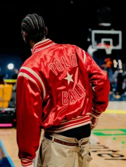 SGA Pop-Color Polo Ball Red Jacket