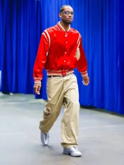 SGA Pop-Color Red Polo Ball Jacket