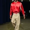 SGA Red Pop-Color Polo Ball Jacket