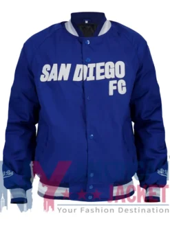 San Diego FC Bomber Navy Blue Jacket