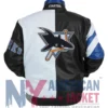 Sharks Vintage Starter Leather Jacket