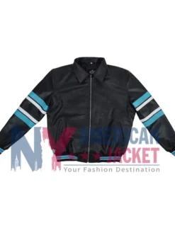 Shop Argentine soccer player Lionel Messi Tiffany & Co Leather Jacket
