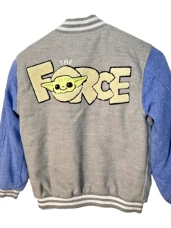 Star Wars Baby Yoda The Force Varsity Jacket