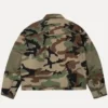 Stussy Woodland Camo Utility Work Jacket Back