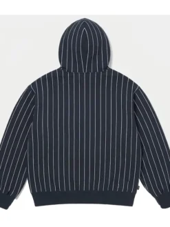 Supreme Devils Logo Stripped Jacket