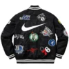 Supreme X Nike x NBA Teams Warm-Up Varsity Jacket
