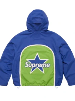 Supreme X Vanson Leathers GORE-TEX Blue Shell Jacket
