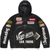Supreme X Vanson Leathers GORE-TEX Shell Black Jacket