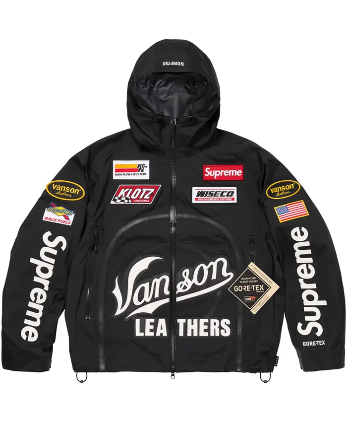 Supreme X Vanson Leathers GORE-TEX Shell Jacket