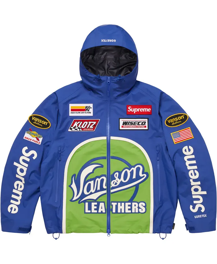Supreme X Vanson Leathers GORE-TEX Shell Jacket
