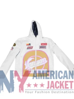 Supreme X Vanson Leathers White GORE-TEX Shell Jacket