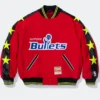 Supreme x Washington Bullets Mitchell & Ness Varsity Jacket