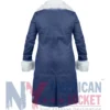 TV-Series Off Campus 2026 Allie Hayes Mika Abdalla Blue Shearling Denim Coat