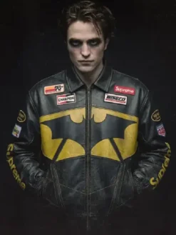 The Batman Supreme Black Leather Jacket