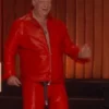 The Roast of Kevin Hart Jeff Ross Red Leather Jacket