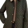 The Today Show Dylan Dreyer Green Quilted Jacket