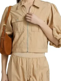 The View 2026 Joy Behar Beige Cropped Jacket