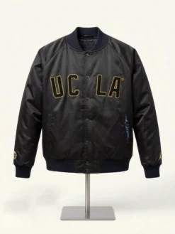 Union LA x Air Jordan 1 UCLA Bruins Black Satin Jacket