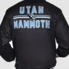 Utah Mammoth Black Starter Jacket Back