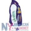 Varsity Louis Vuitton Purple Jacket