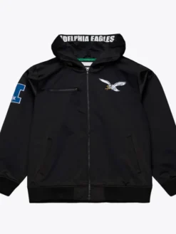 Walk-The-Tunnel-Philadelphia-Eagles-Black-Hooded-Jacket.webp