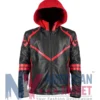 Warhammer 40k Black Leather Jacket