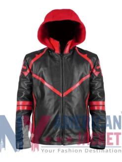 Warhammer 40k Black Leather Jacket