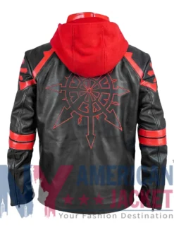 Warhammer Black 40k Leather Jacket