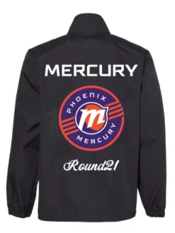 Alternative view of Women's Phoenix Mercury round21 Black Coaches Jacket