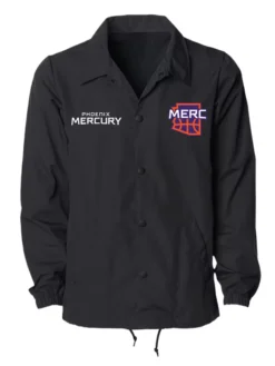 Women's Phoenix Mercury round21 Black Coaches Jacket