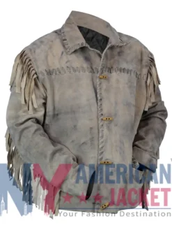 Yellowstone Origin 1883 Ennis Fringe Suede Jacket