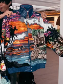 00Nation x Jeff Hamilton Leather Jacket