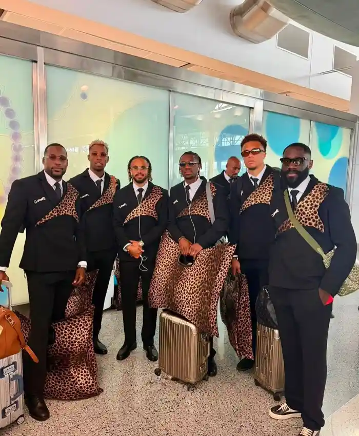 2026 FIFA World Cup DR Congo Team Leopard Print Suits