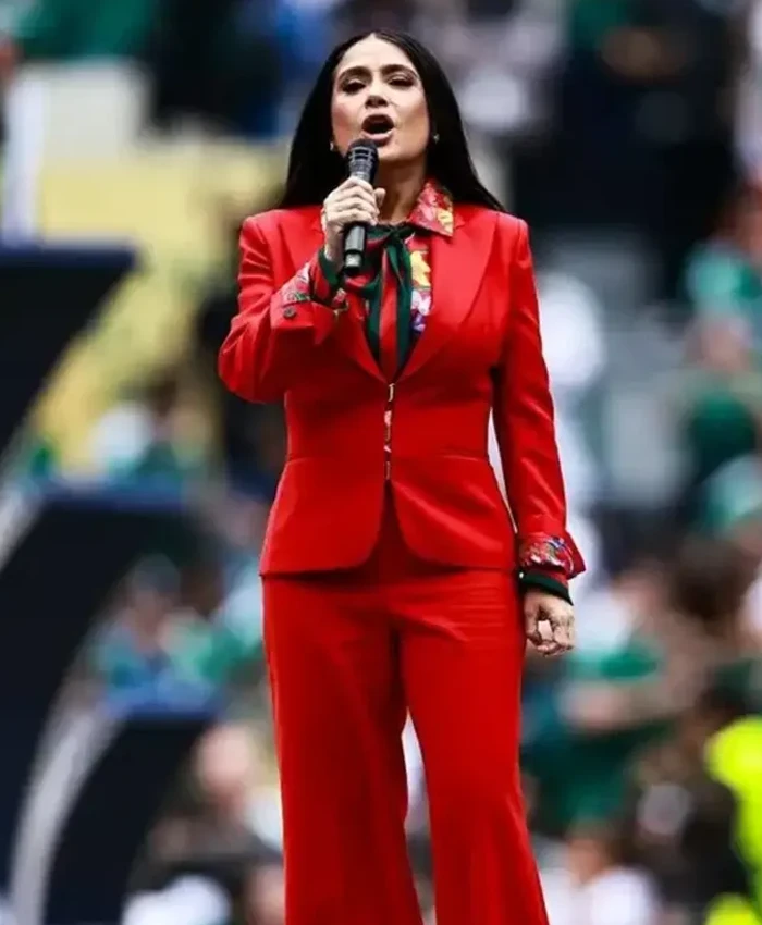 2026 FIFA World Cup Salma Hayek Suit