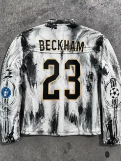 424 x Under Armour Real Madrid Leather Jacket Back