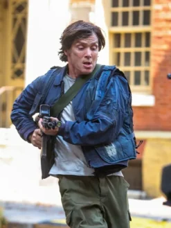 A Quiet Place III Cillian Murphy Blue Jacket