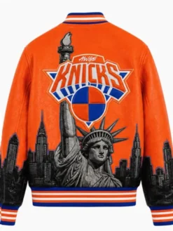 AWGE × New York Knicks Finals Championship Jacket