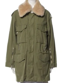 Abby Chilukuri Not Suitable For Work S01 Fur Collar Jacket