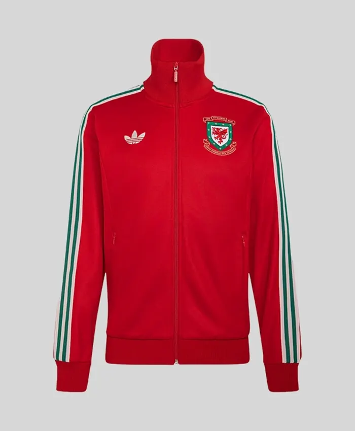 Adidas 150th Anniversary FIFA x World Cup Red Track Jacket