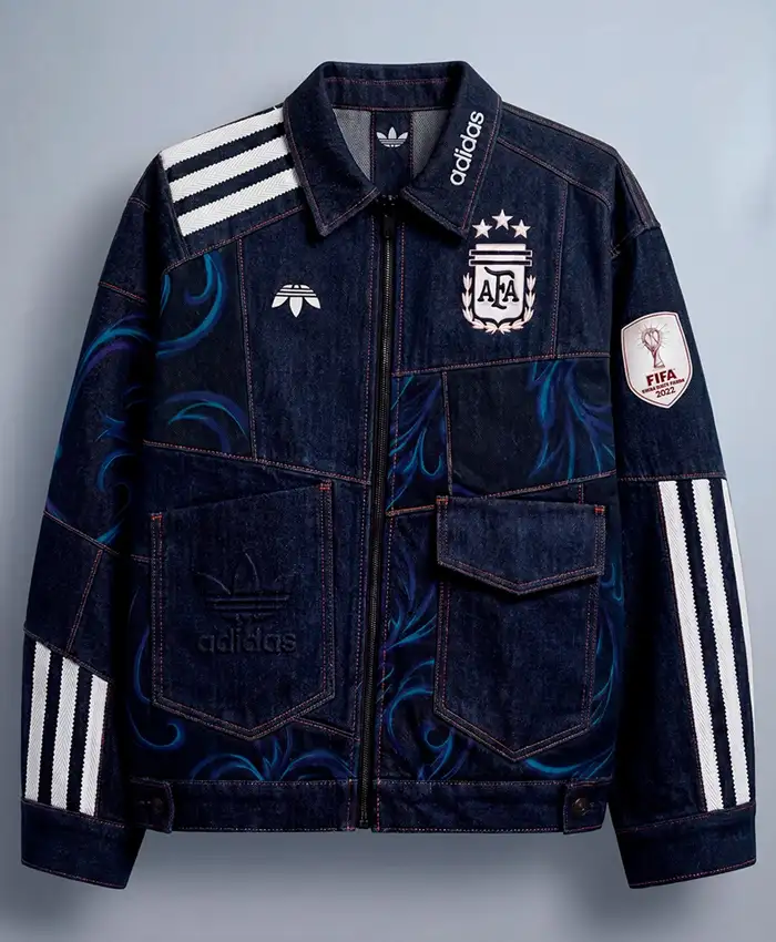 Adidas Argentina FIFA World Cup Denim Jacket