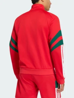 Adidas House of Tiro Nations Pack Track Jacket Red Back