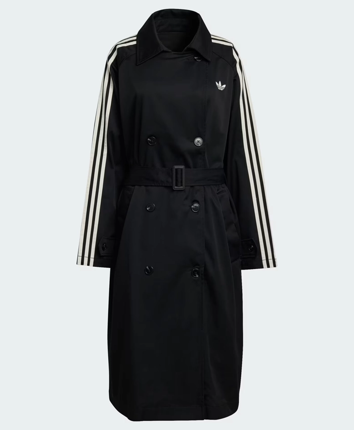 Adidas Jude Bellingham Twill Black Trench Coat