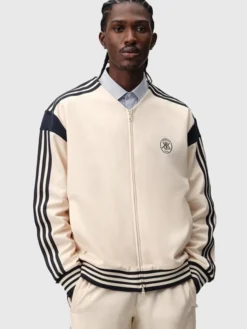 Adidas Kith Football Track Striped Jacket