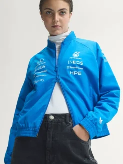 Adidas Mercedes-AMG F1 Team Blue Wonder Jacket